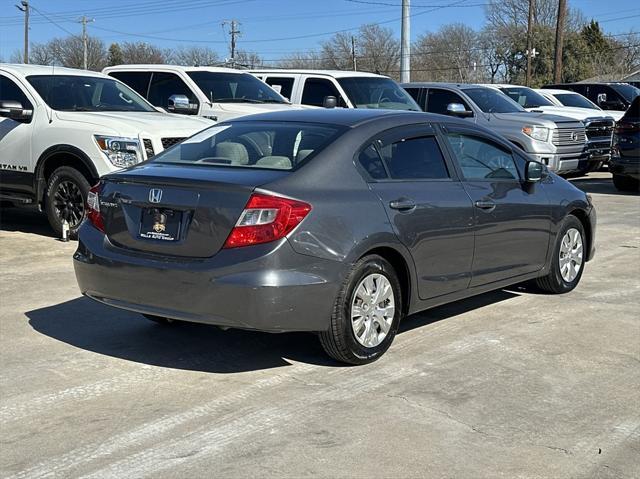 used 2012 Honda Civic car, priced at $10,999