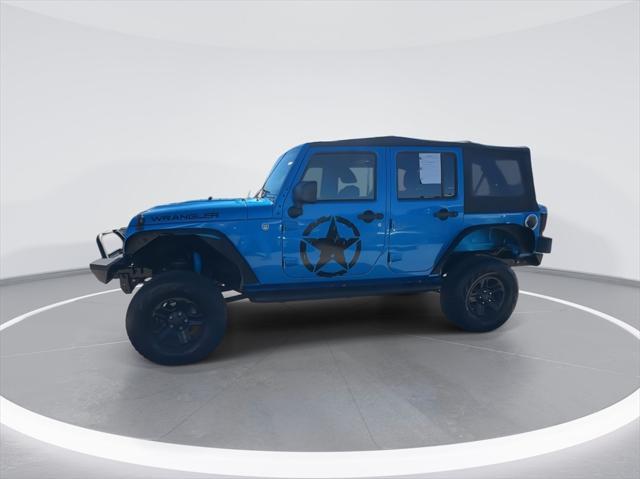 used 2015 Jeep Wrangler Unlimited car, priced at $16,999