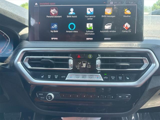 used 2022 BMW X3 car, priced at $33,999