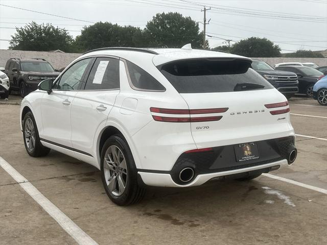 used 2023 Genesis GV70 car, priced at $44,888