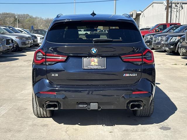 used 2022 BMW X3 car, priced at $41,487