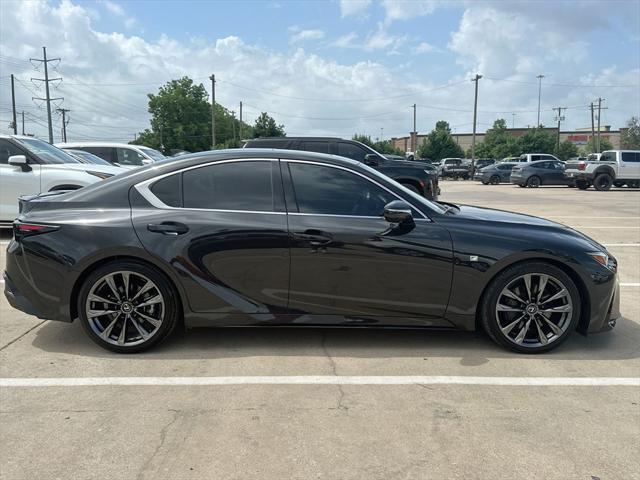 used 2023 Lexus IS 350 car, priced at $42,299