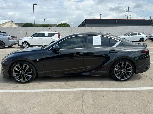 used 2023 Lexus IS 350 car, priced at $42,299