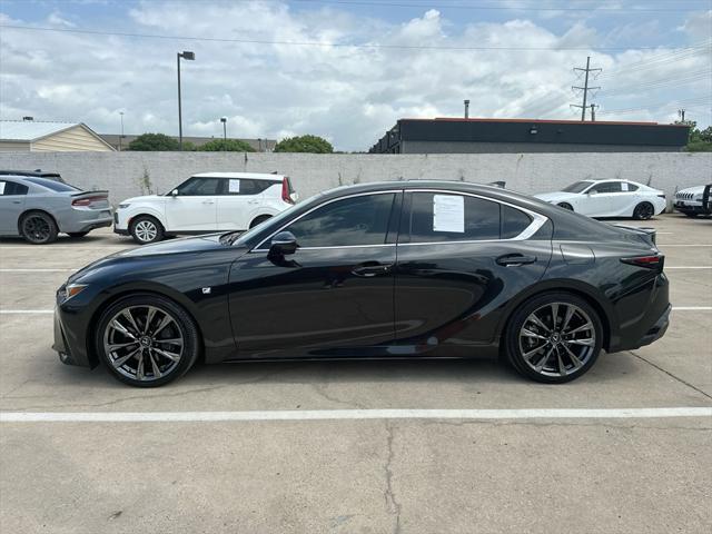 used 2023 Lexus IS 350 car, priced at $42,299