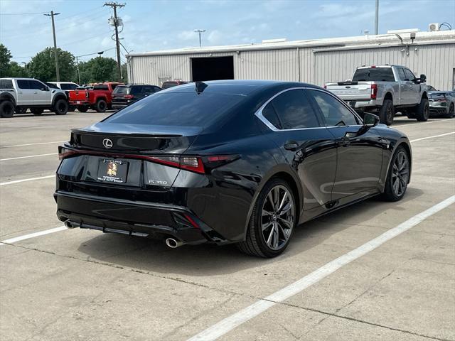 used 2023 Lexus IS 350 car, priced at $42,299