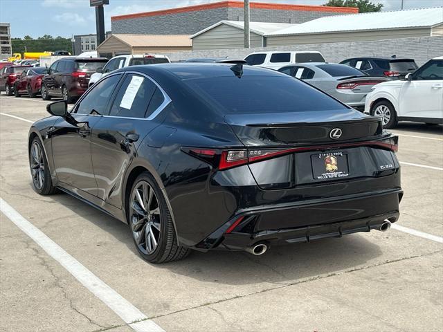 used 2023 Lexus IS 350 car, priced at $42,299