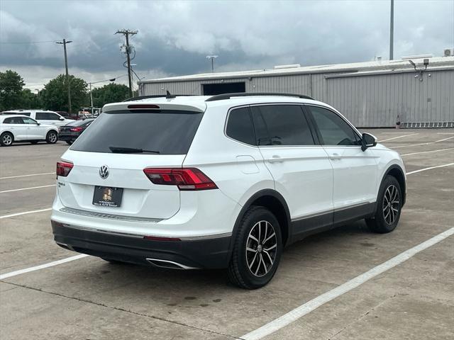 used 2021 Volkswagen Tiguan car, priced at $20,999