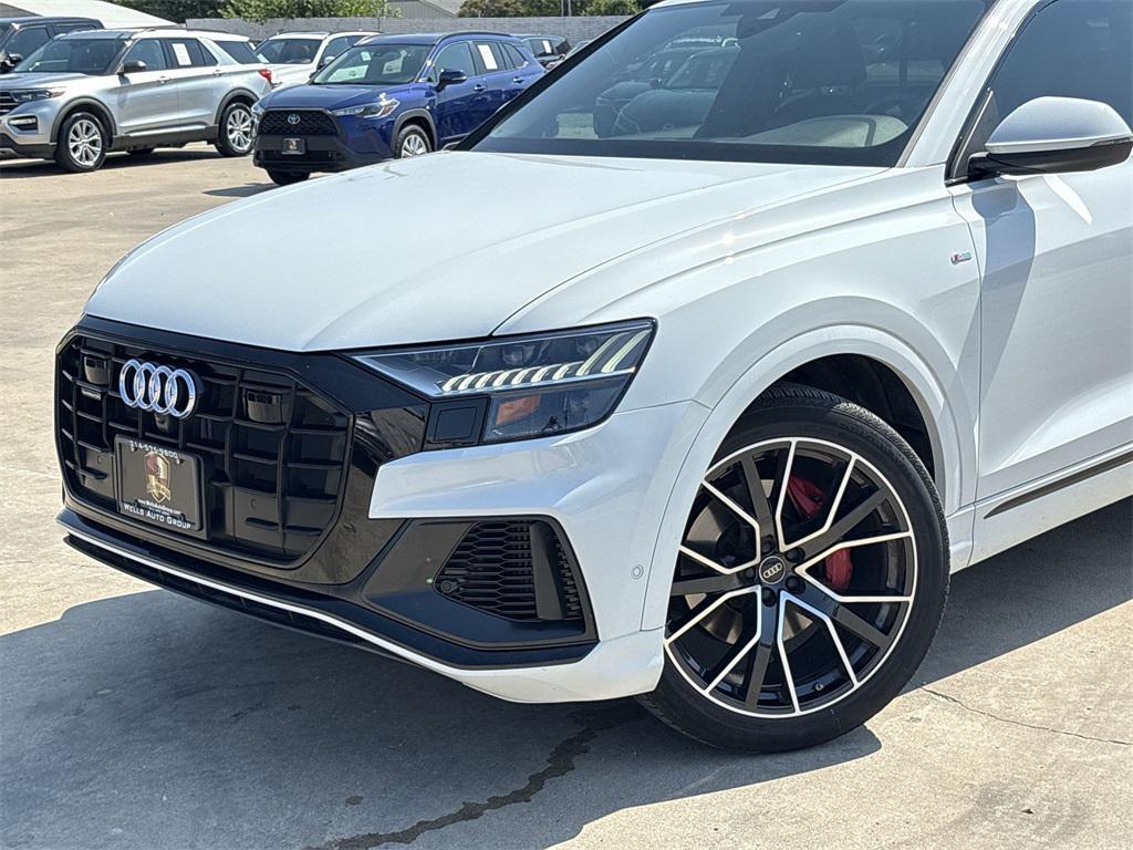used 2023 Audi Q8 car, priced at $53,999