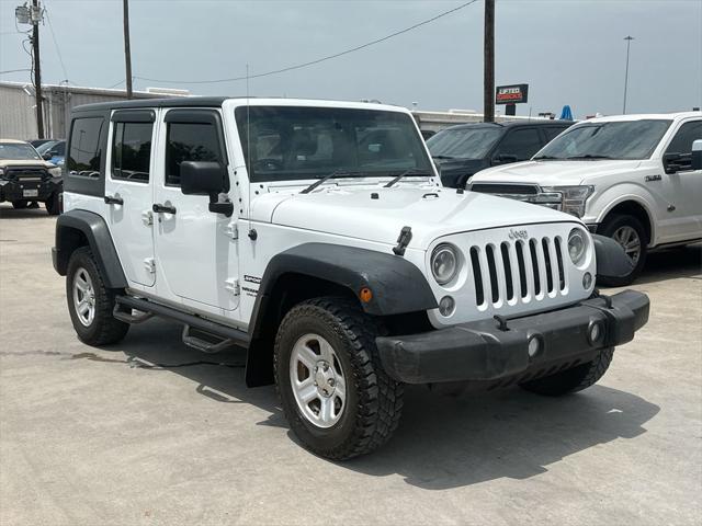 used 2016 Jeep Wrangler Unlimited car, priced at $16,444