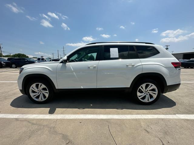 used 2021 Volkswagen Atlas car, priced at $25,998