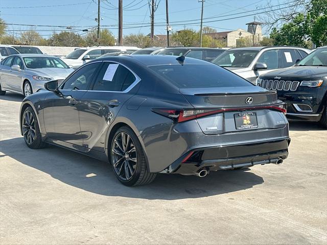 used 2021 Lexus IS 350 car, priced at $34,499
