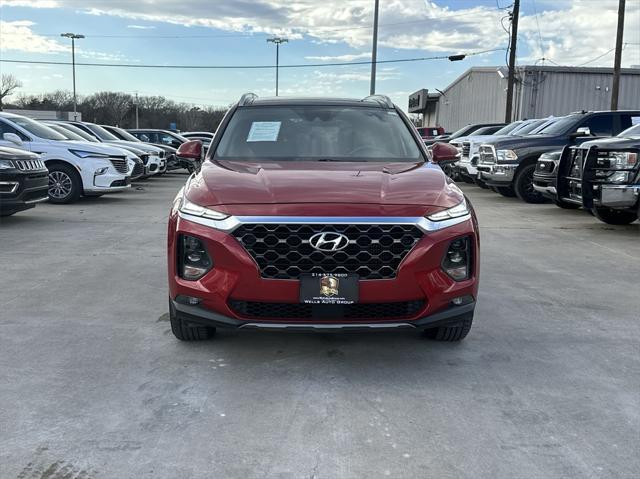 used 2019 Hyundai Santa Fe car, priced at $18,999