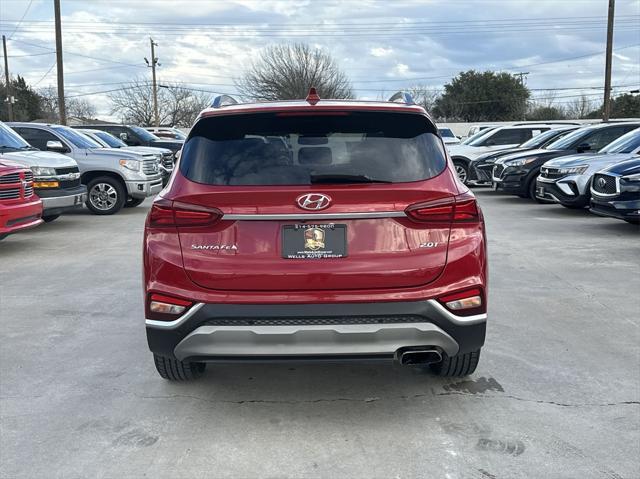 used 2019 Hyundai Santa Fe car, priced at $18,999