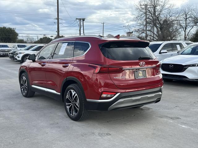 used 2019 Hyundai Santa Fe car, priced at $18,999