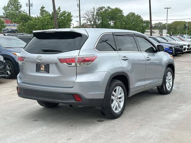 used 2015 Toyota Highlander car, priced at $15,994