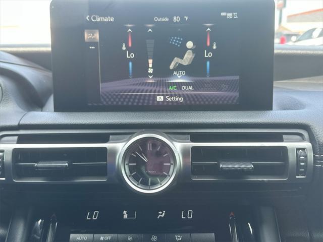 used 2022 Lexus IS 350 car, priced at $40,888