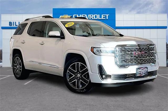 used 2021 GMC Acadia car, priced at $29,962