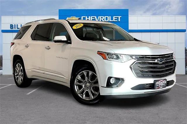 used 2018 Chevrolet Traverse car, priced at $20,701