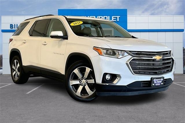 used 2021 Chevrolet Traverse car, priced at $28,953