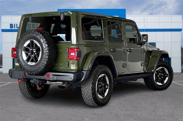 used 2021 Jeep Wrangler Unlimited car, priced at $42,722