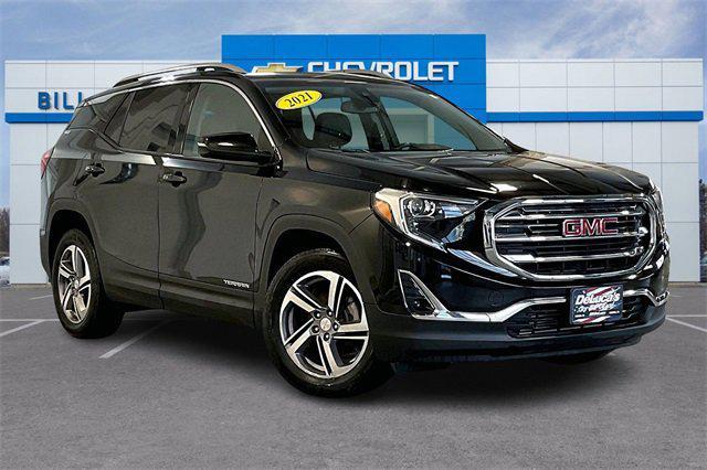 used 2021 GMC Terrain car, priced at $23,481