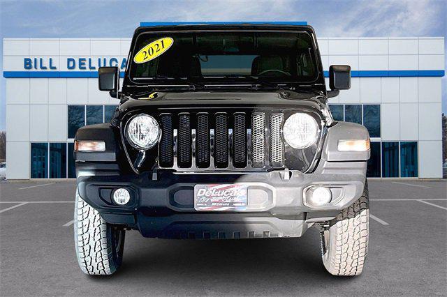 used 2021 Jeep Wrangler Unlimited car, priced at $27,737