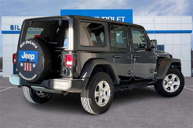 used 2021 Jeep Wrangler Unlimited car, priced at $27,737