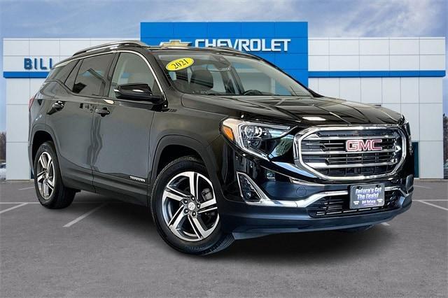 used 2021 GMC Terrain car, priced at $23,834