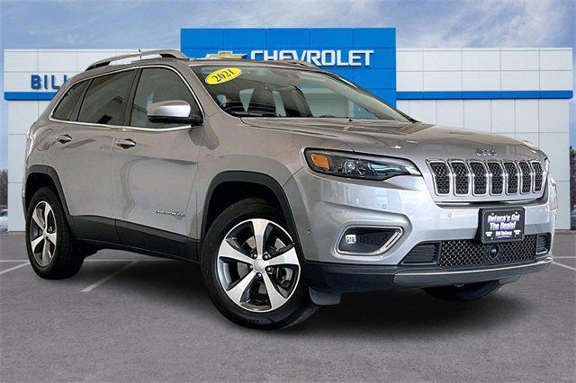 used 2021 Jeep Cherokee car, priced at $22,922