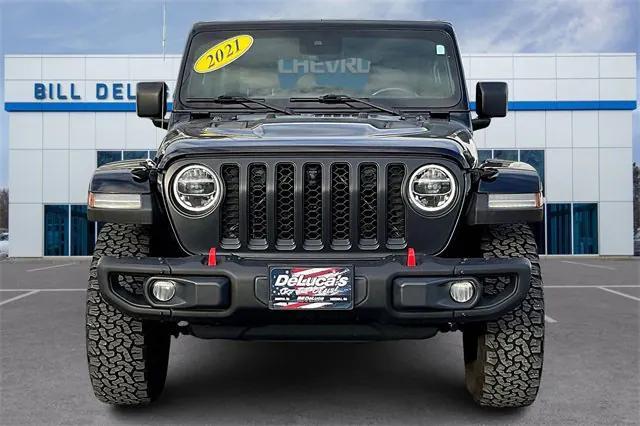 used 2021 Jeep Wrangler Unlimited car, priced at $32,572