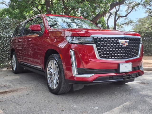 used 2023 Cadillac Escalade ESV car, priced at $68,998