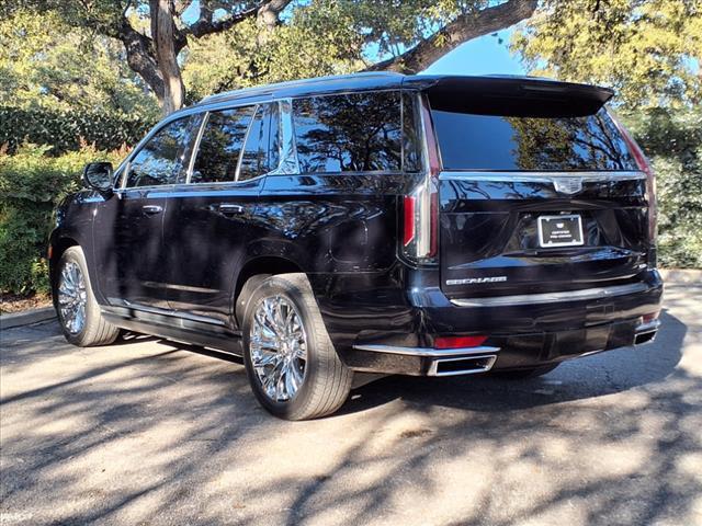 used 2023 Cadillac Escalade car, priced at $79,998