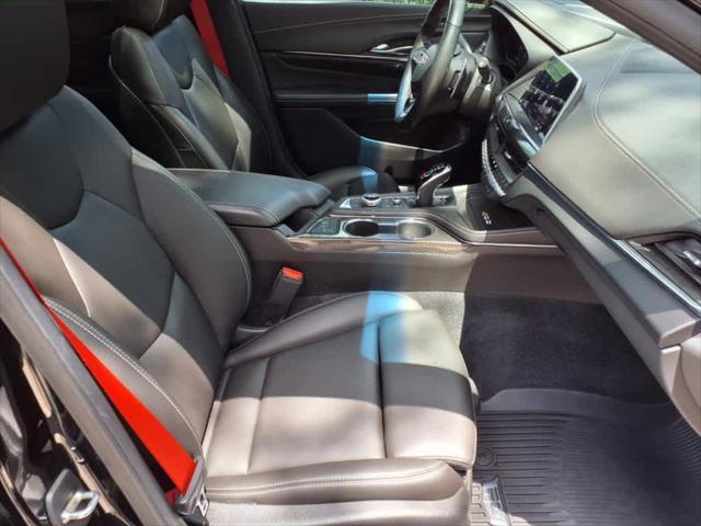 used 2023 Cadillac CT4-V car, priced at $56,313
