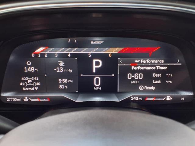 used 2022 Cadillac CT5-V car, priced at $44,313