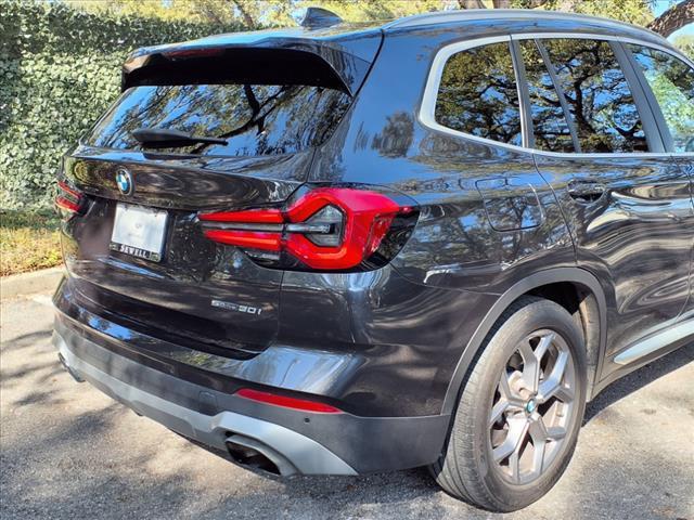 used 2022 BMW X3 car, priced at $31,998