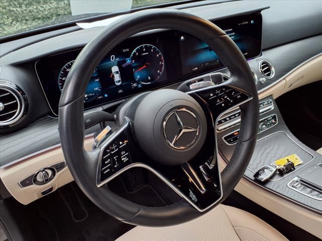 used 2023 Mercedes-Benz E-Class car, priced at $49,998