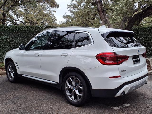 used 2021 BMW X3 car, priced at $23,818