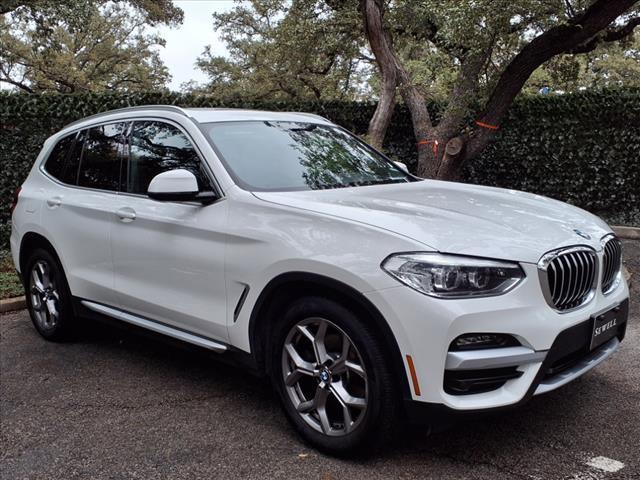 used 2021 BMW X3 car, priced at $23,818