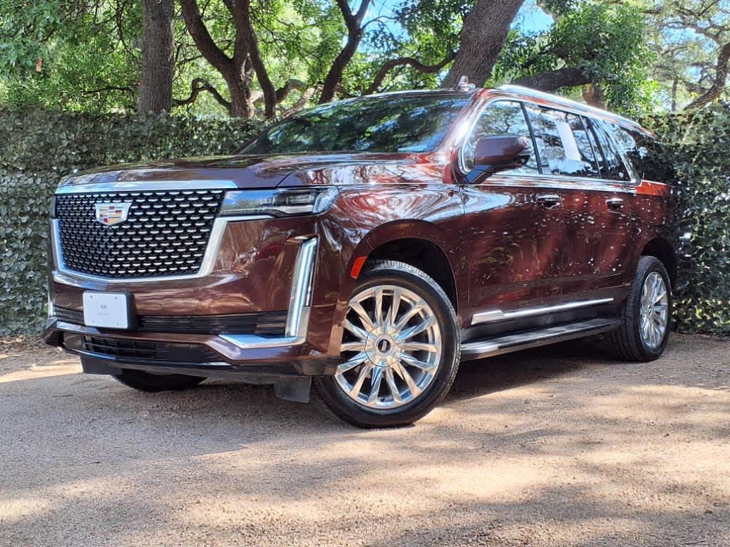 used 2022 Cadillac Escalade ESV car, priced at $52,998
