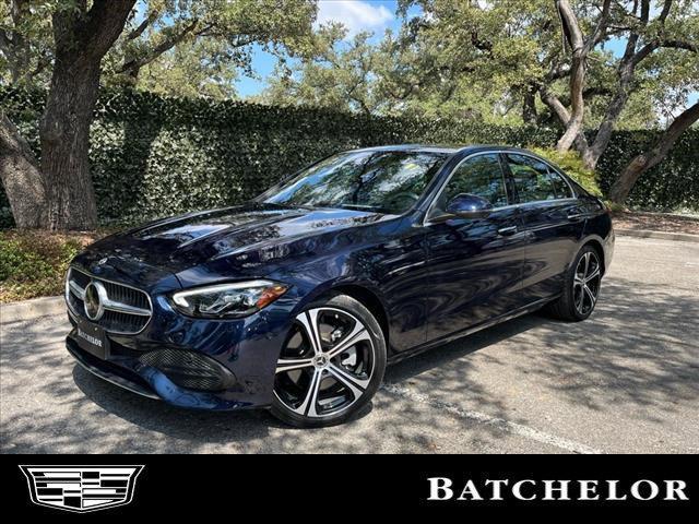 used 2023 Mercedes-Benz C-Class car, priced at $39,999