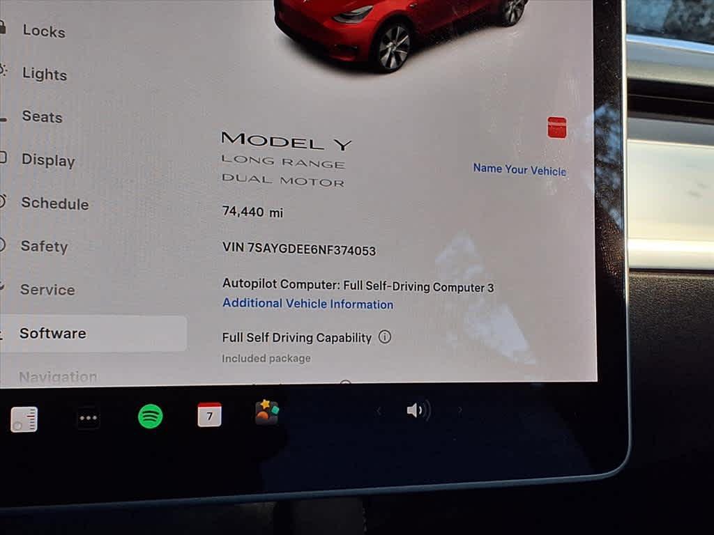 used 2022 Tesla Model Y car, priced at $23,818