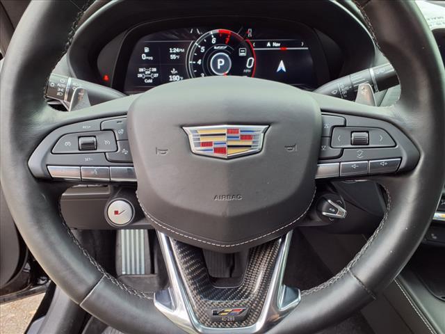 used 2023 Cadillac CT4-V car, priced at $54,998