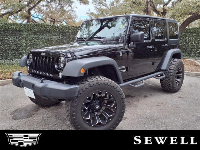 used 2018 Jeep Wrangler JK Unlimited car, priced at $24,998