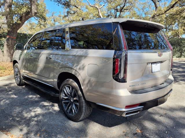 used 2023 Cadillac Escalade ESV car, priced at $63,818