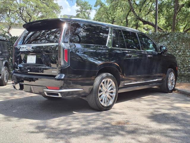 used 2023 Cadillac Escalade ESV car, priced at $69,998