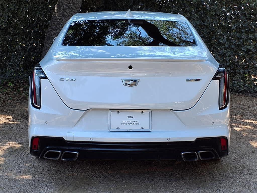 used 2023 Cadillac CT4-V car, priced at $41,998