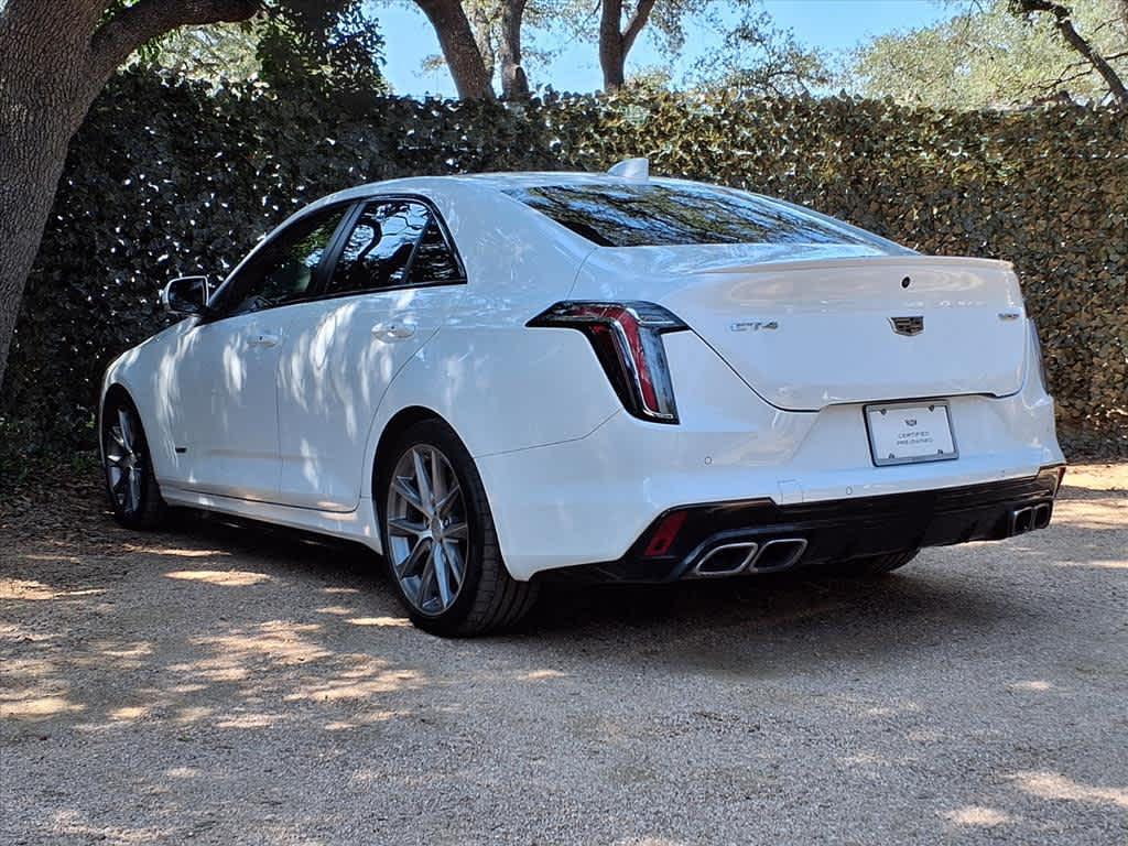 used 2023 Cadillac CT4-V car, priced at $41,998