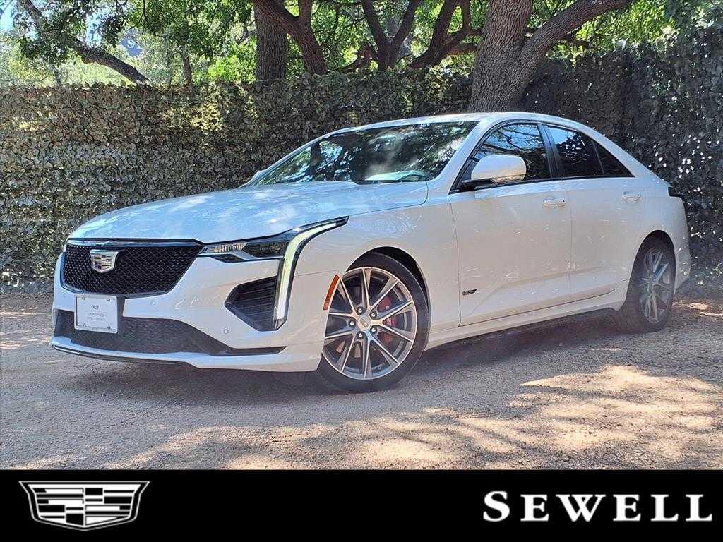 used 2023 Cadillac CT4-V car, priced at $41,998