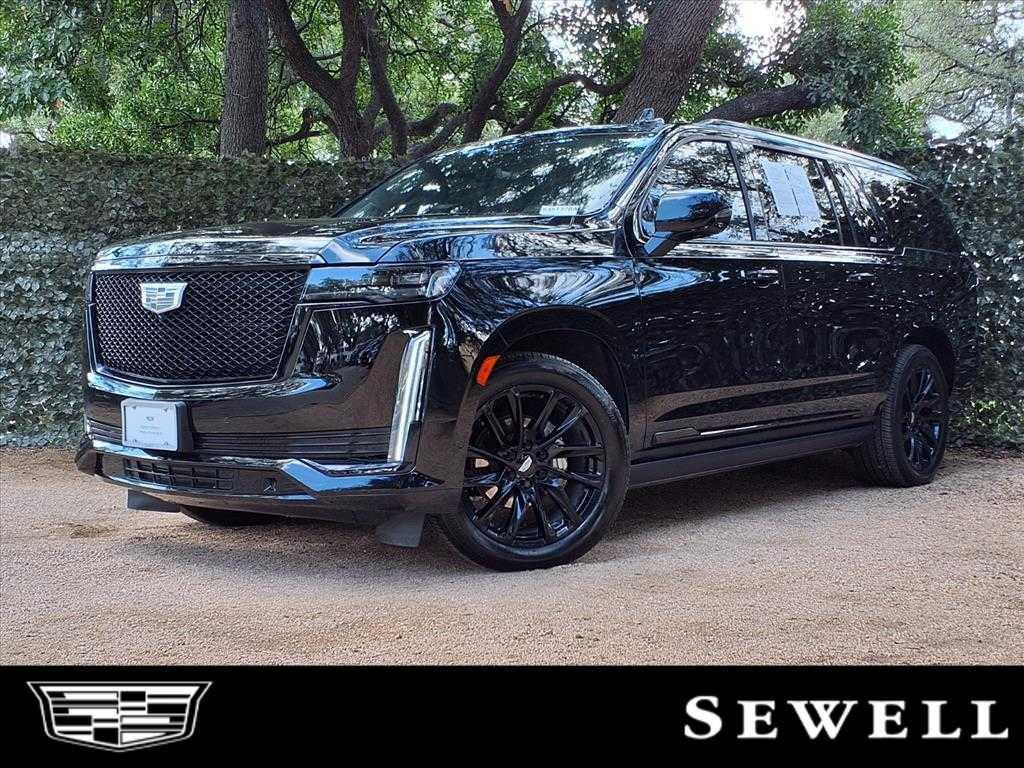 used 2023 Cadillac Escalade ESV car, priced at $81,813