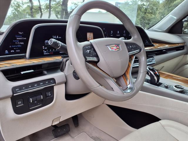 used 2021 Cadillac Escalade car, priced at $72,888